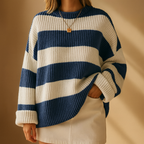 Maud | Gestreifter Pullover 