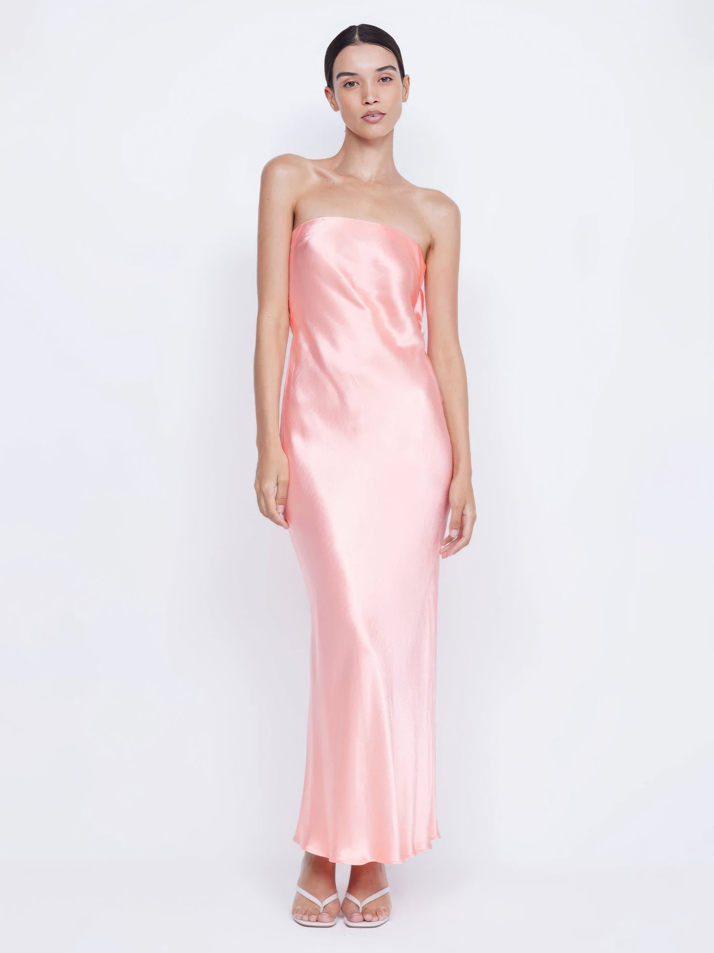 Novela™ – Satin-Maxikleid