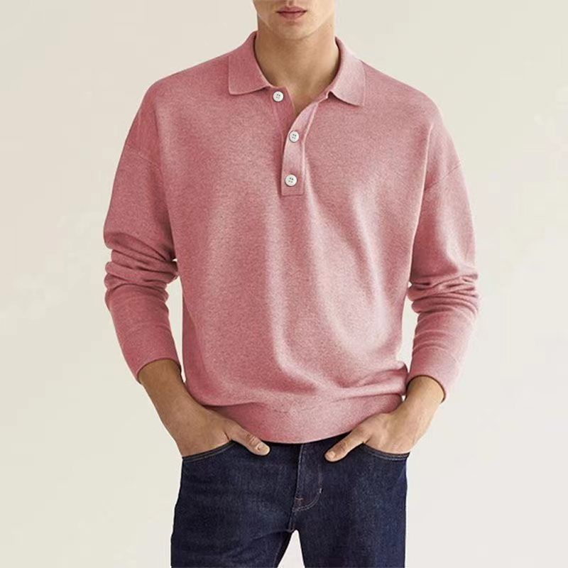 Levy™ - Long Sleeve Polo Shirt