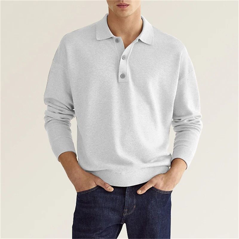 Levy™ - Long Sleeve Polo Shirt