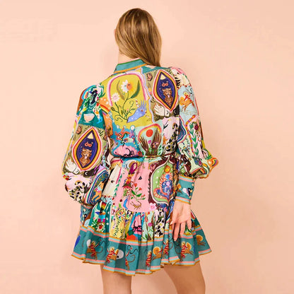 Bortecelli™ Spring Dress Colorful 