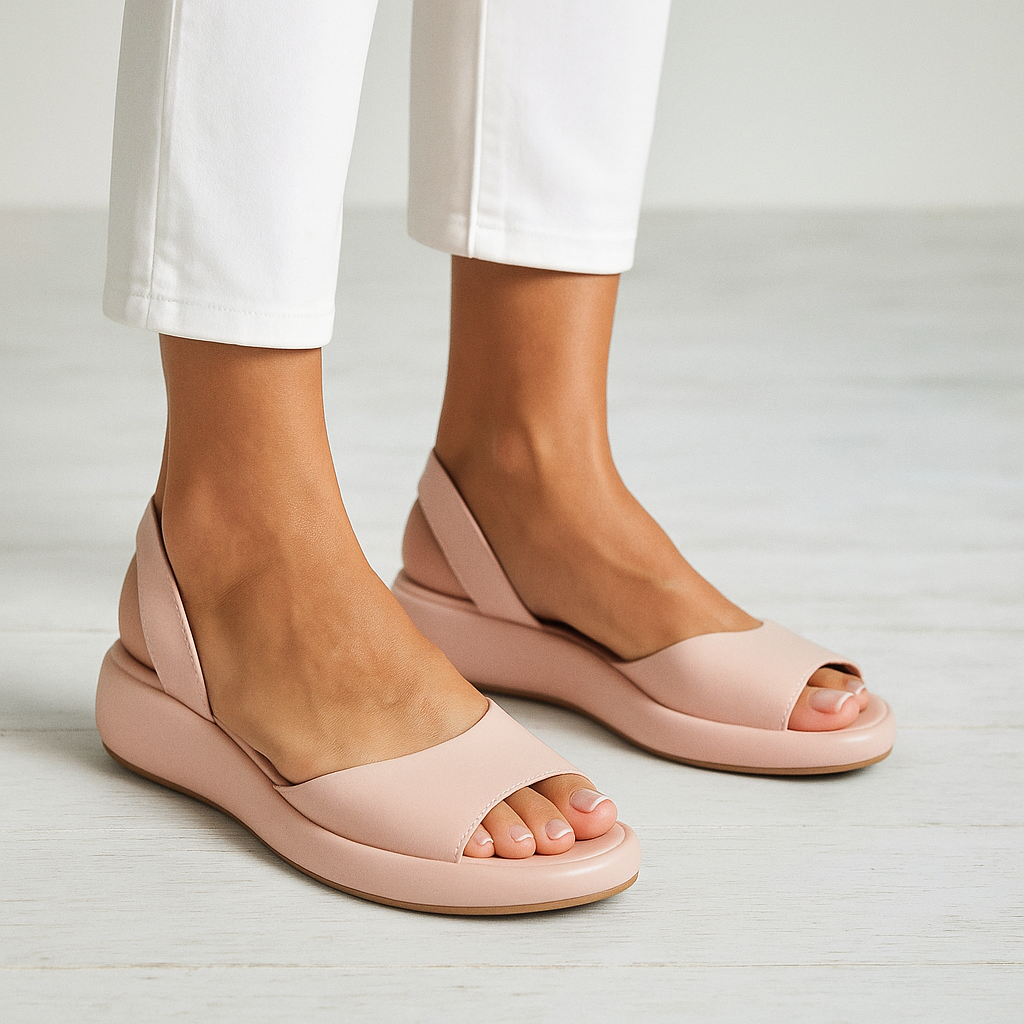Orisyn - Minimalistische Sandalen mit offener Spitze