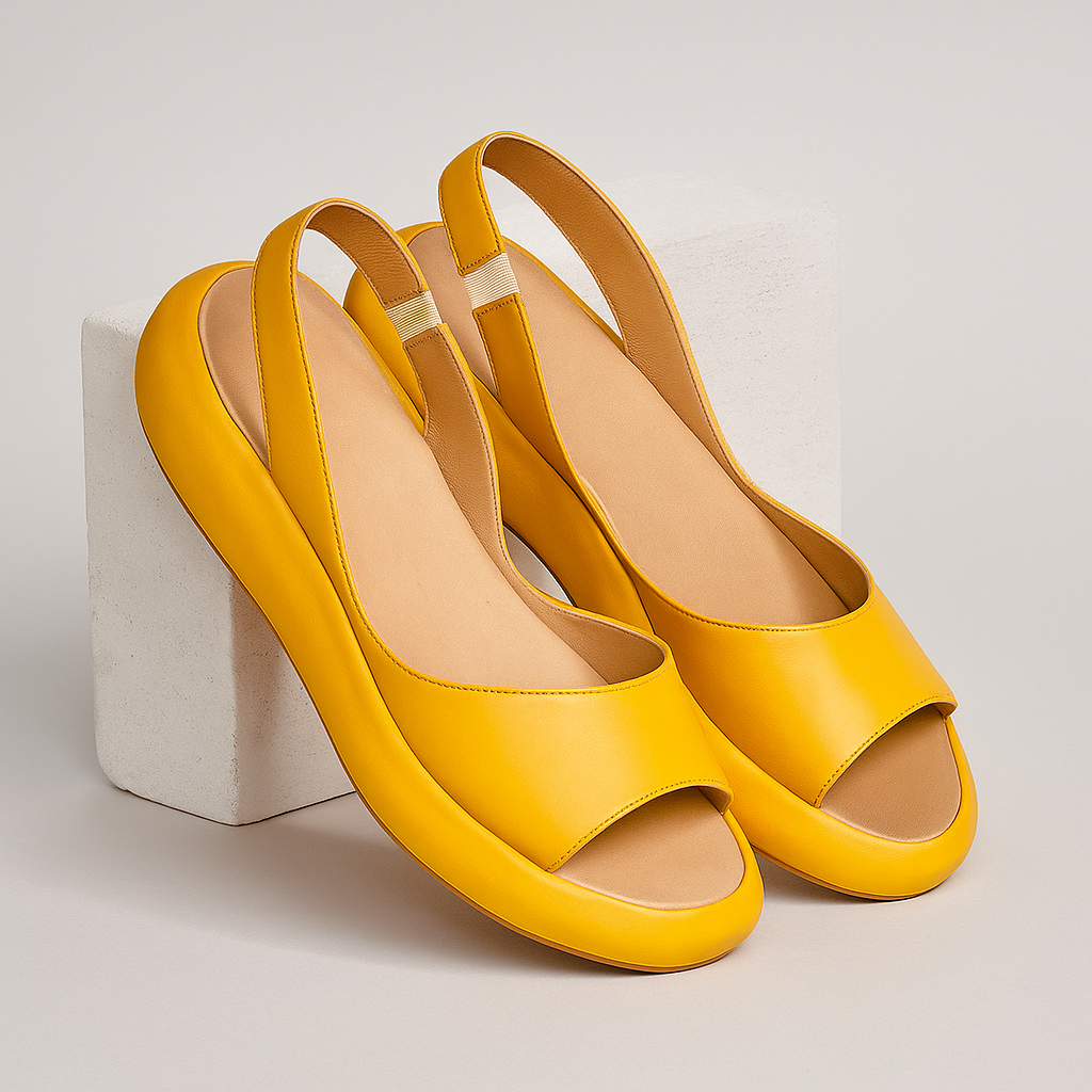 Orisyn - Minimalistische Sandalen mit offener Spitze