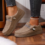 Luna™ | Warm Teddy Slippers