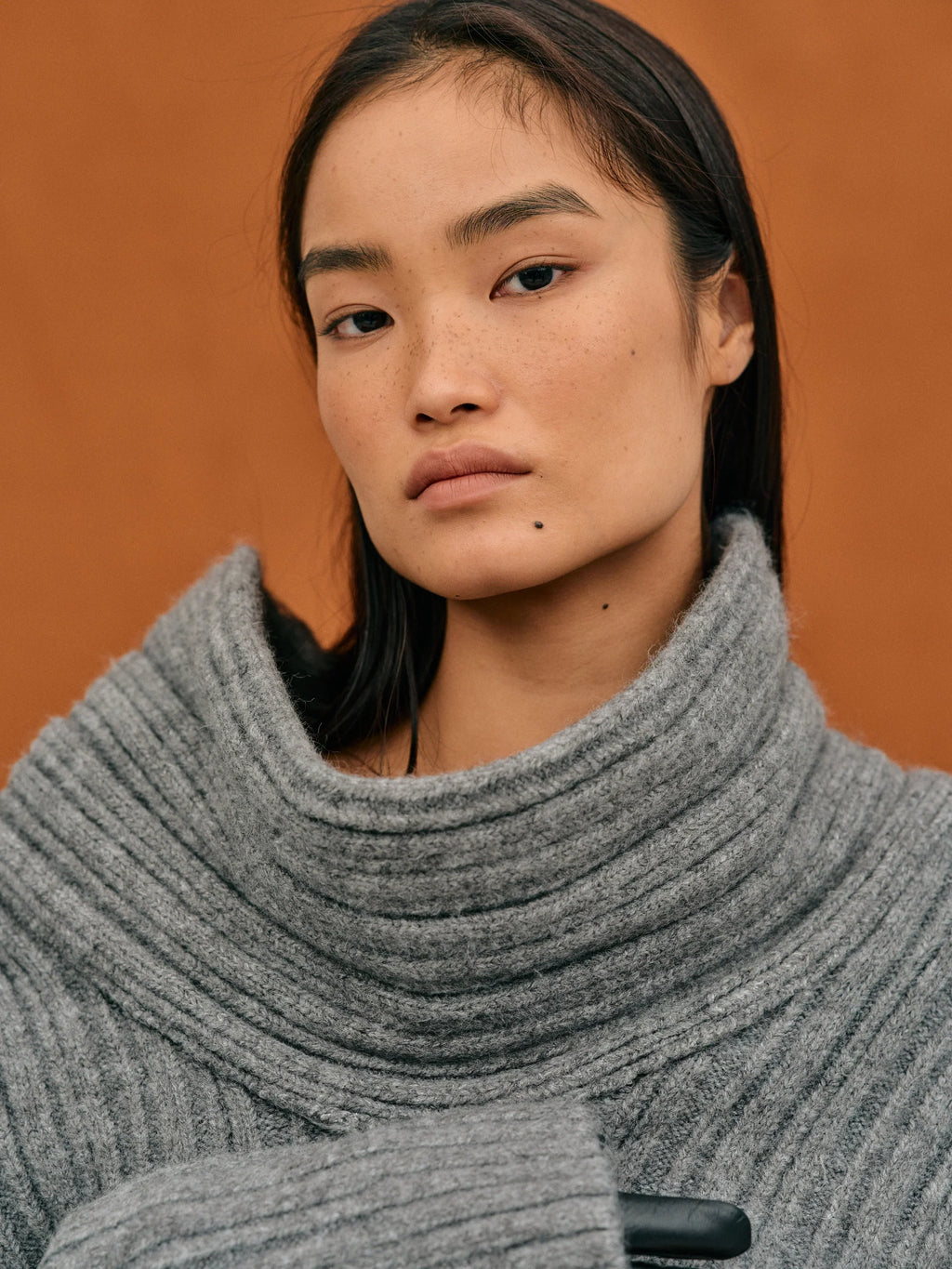 Oversized Wollpullover | Atmungsaktiver, wärmender Damenstrickpullover