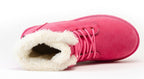 Snow White ankle boots with lace-up closure