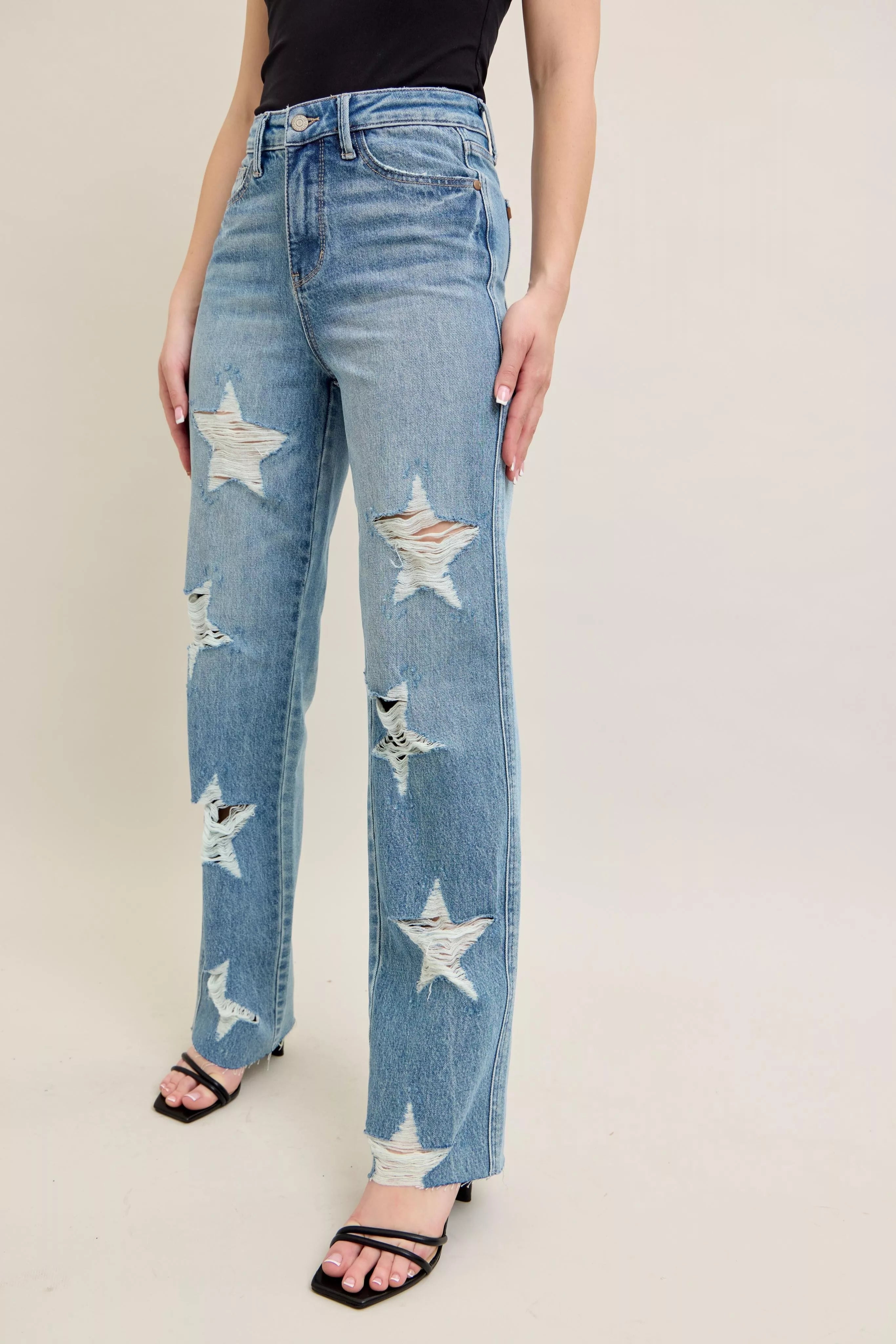 High Waist Denim