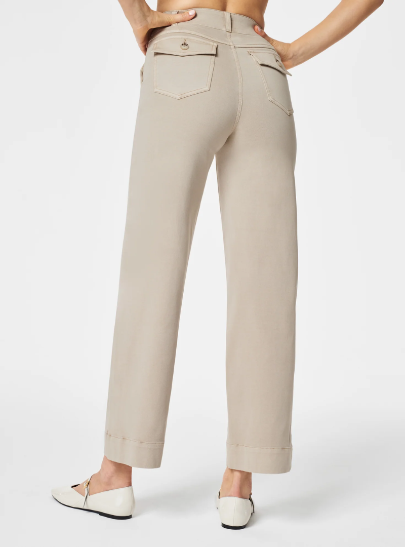 Tetouana™ - Cropped Wide Leg Pants | Flattens the stomach