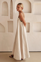 Mycea - Linen maxi dress 