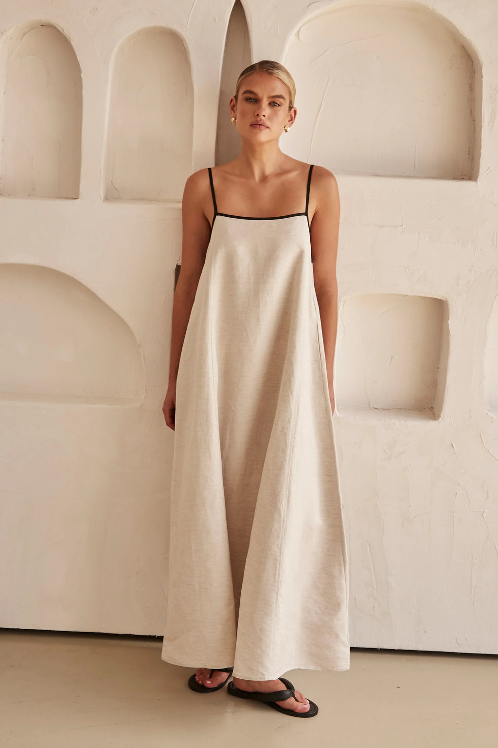 Mycea - Linen maxi dress 