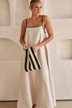 Mycea - Linen maxi dress 