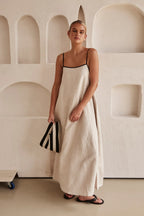 Mycea - Linen maxi dress 