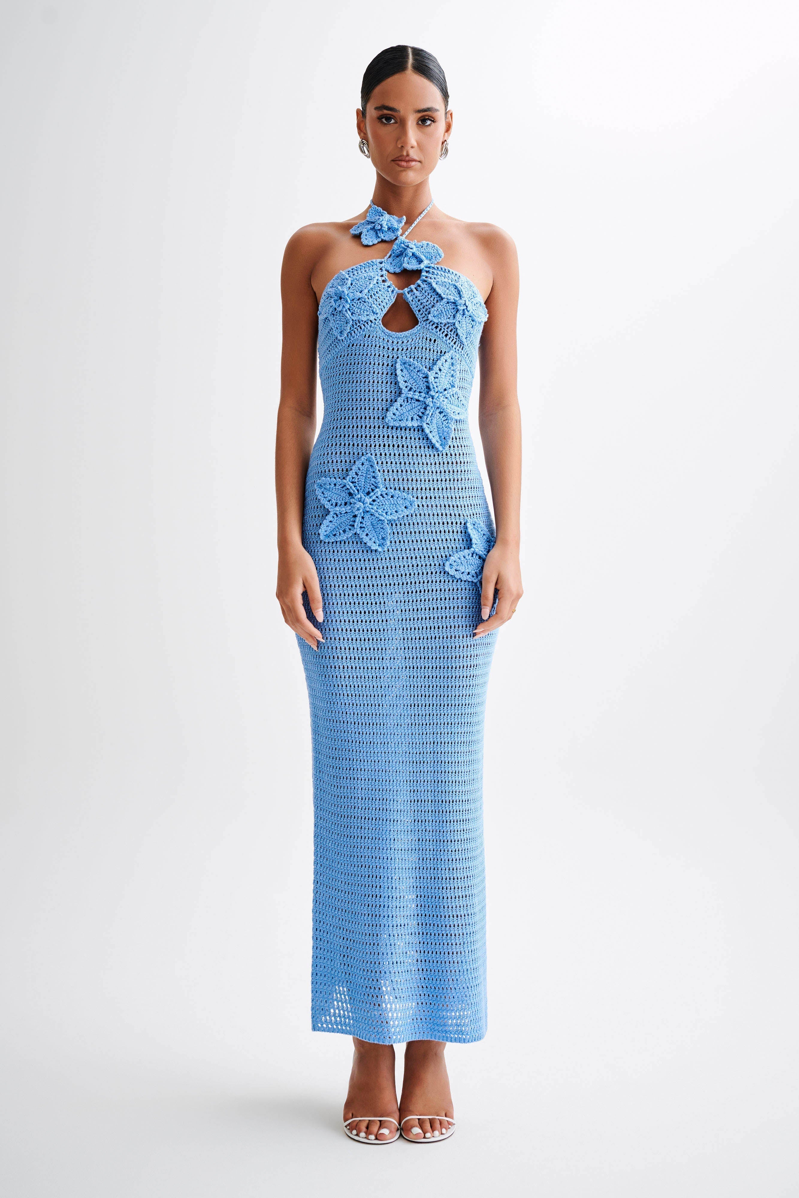 Hatrina™ - Crochet Maxi Dress
