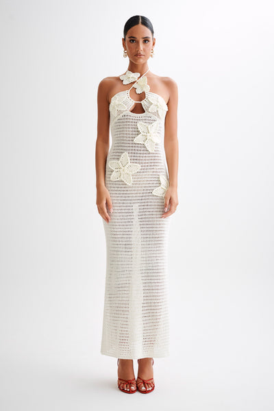 Hatrina™ - Crochet Maxi Dress