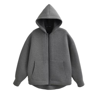 Motta™ | Essential Comfort Zip-Up Black