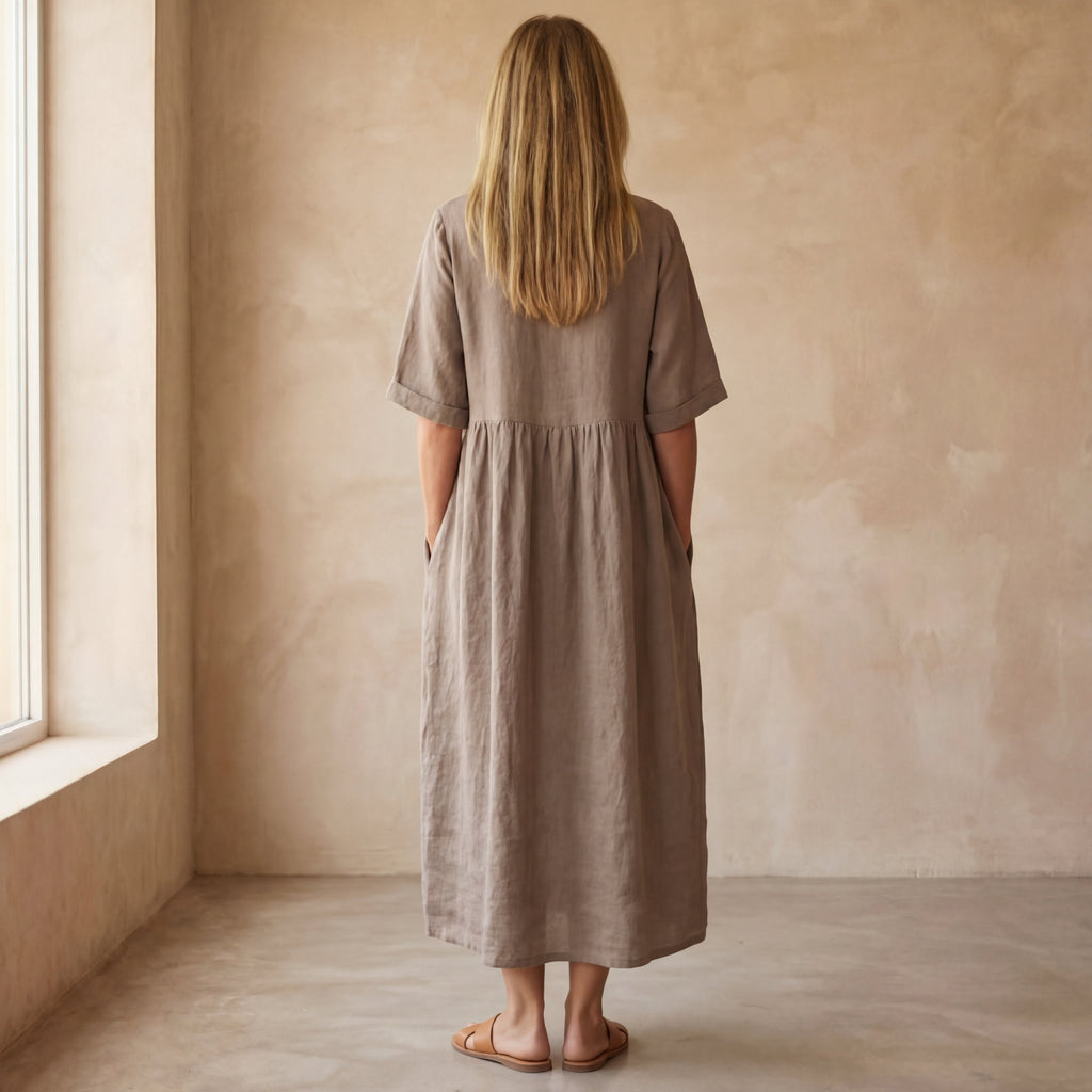 Mila - Boho Baumwollkleid