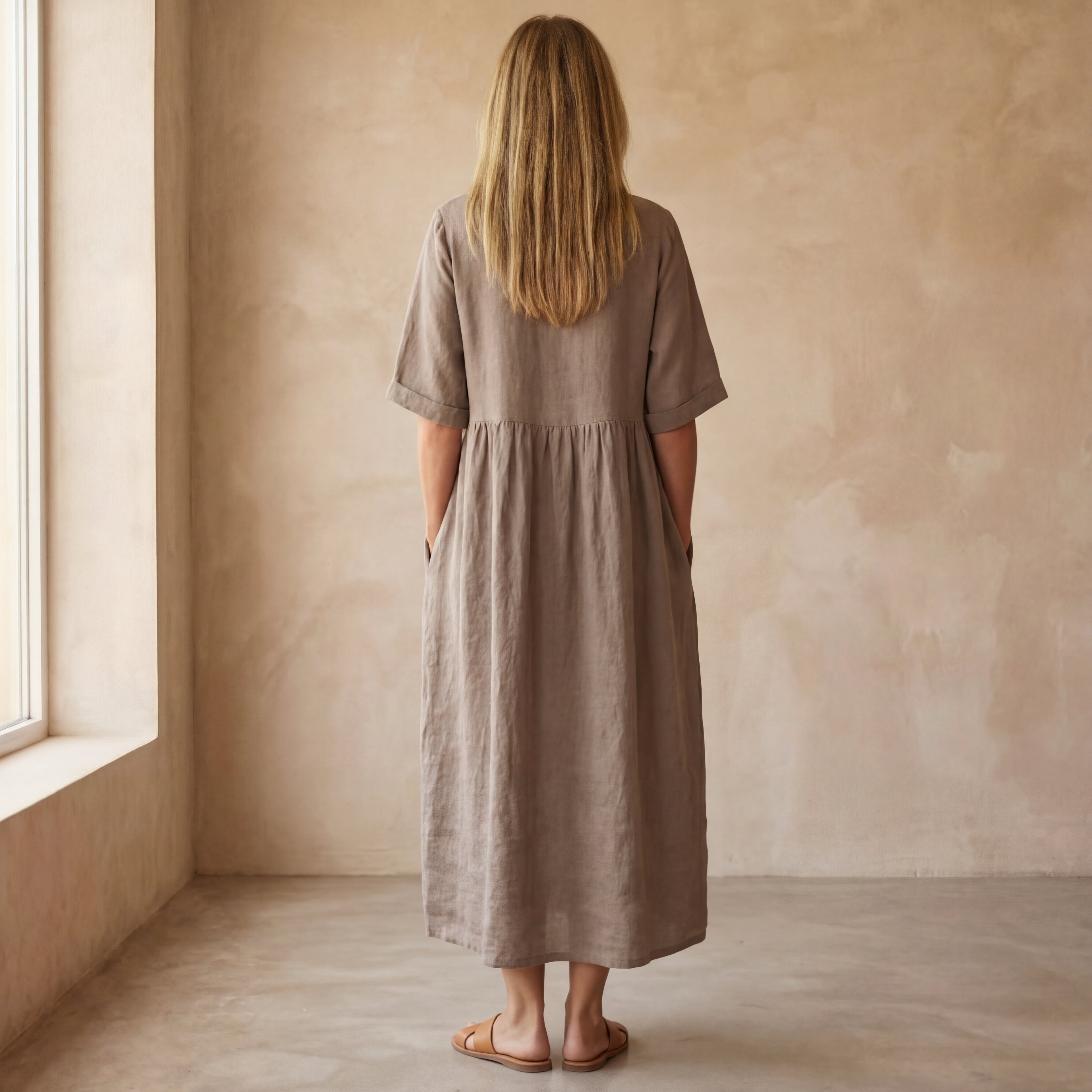 Mila - Boho Baumwollkleid