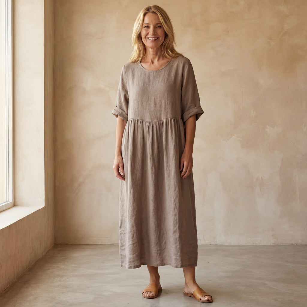 Mila - Boho Baumwollkleid