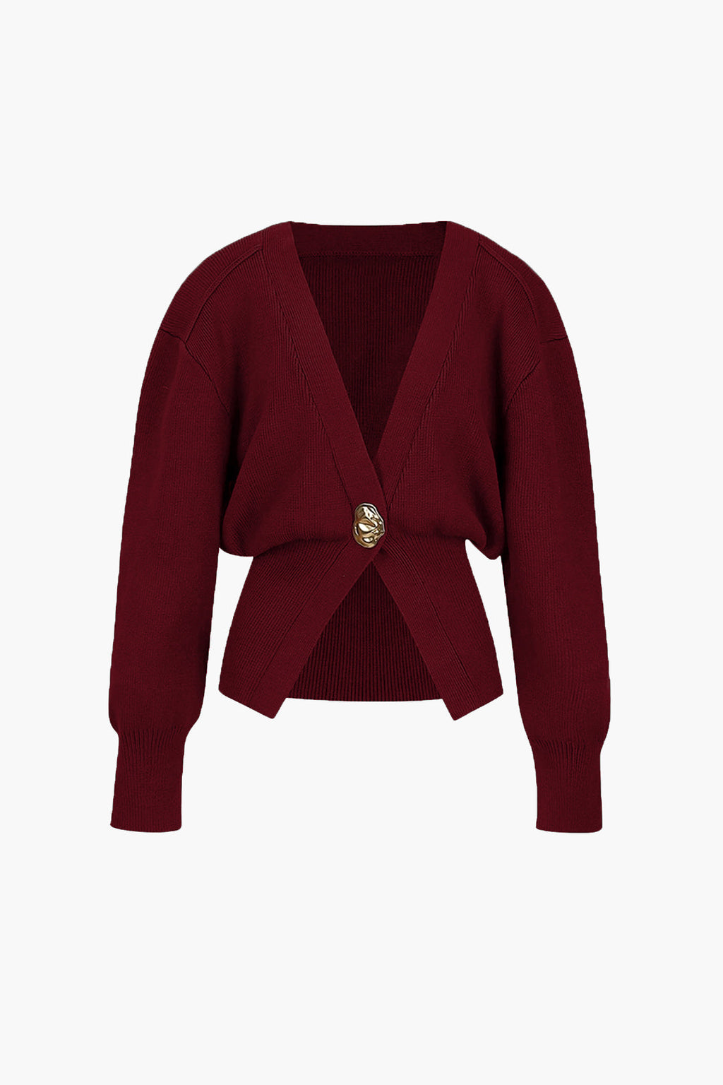Florentina | Elegante Pullunderweste mit goldenem Knopf