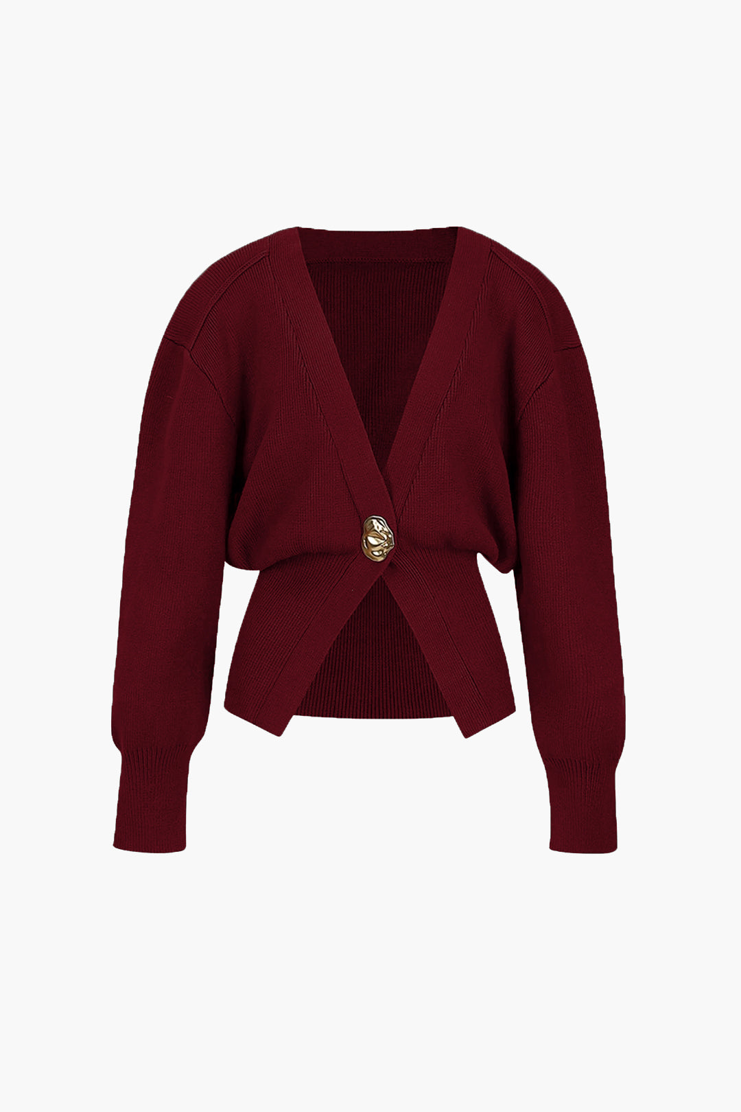 Florentina | Elegante Pullunderweste mit goldenem Knopf