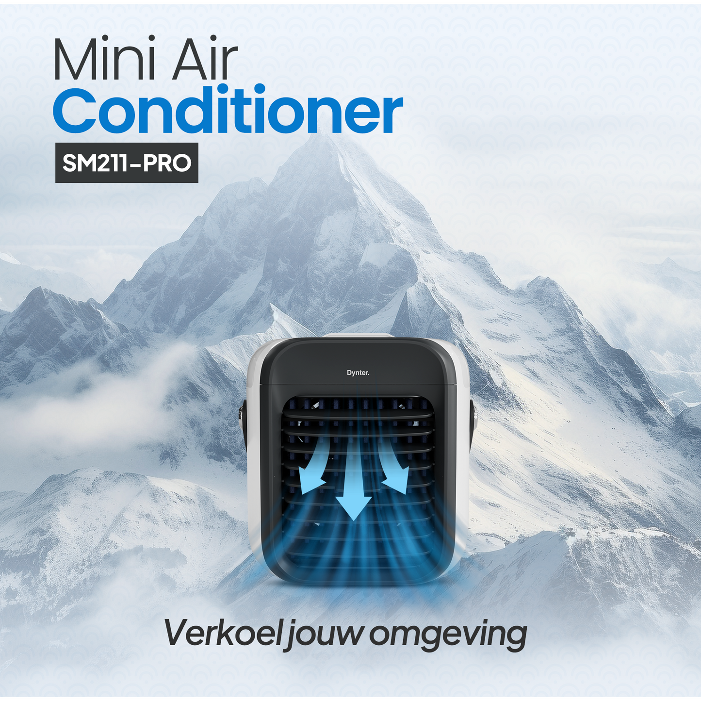 Mini Airco SM211 Pro Zwart