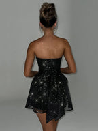 Natuya - Glamourous Strapless Paillettenjurk