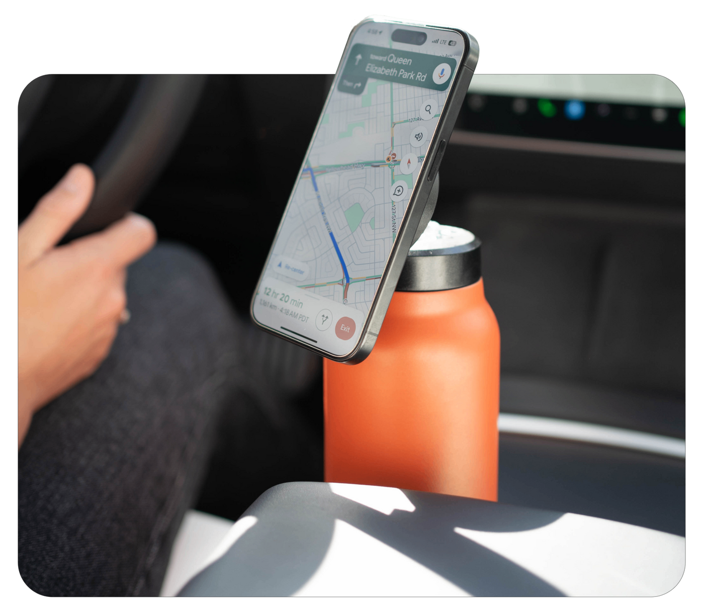 HydroBotty™ - All-in-One Water Bottle and Phone Holder