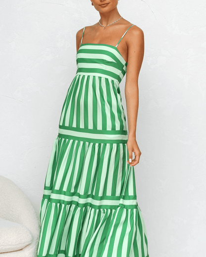 Floraya™ - Striped Summer Dress