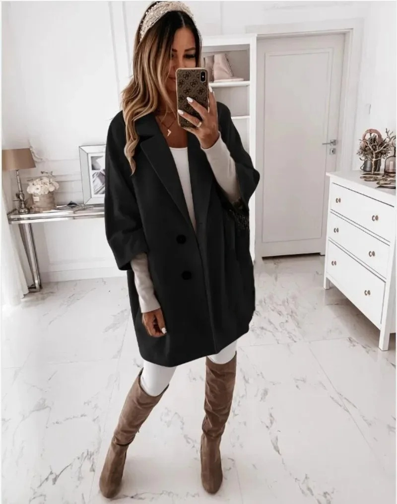 Taresa - Chic Loose Trench Coat Women 