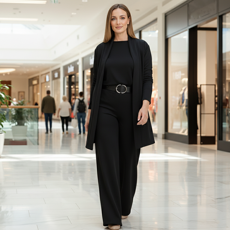 Amira | Luxuriöser und bequemer dreiteiliger Anzug für Damen