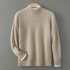 Louis Charpentier | Luxuriöser Herren-Wollpullover mit Fledermausärmeln 