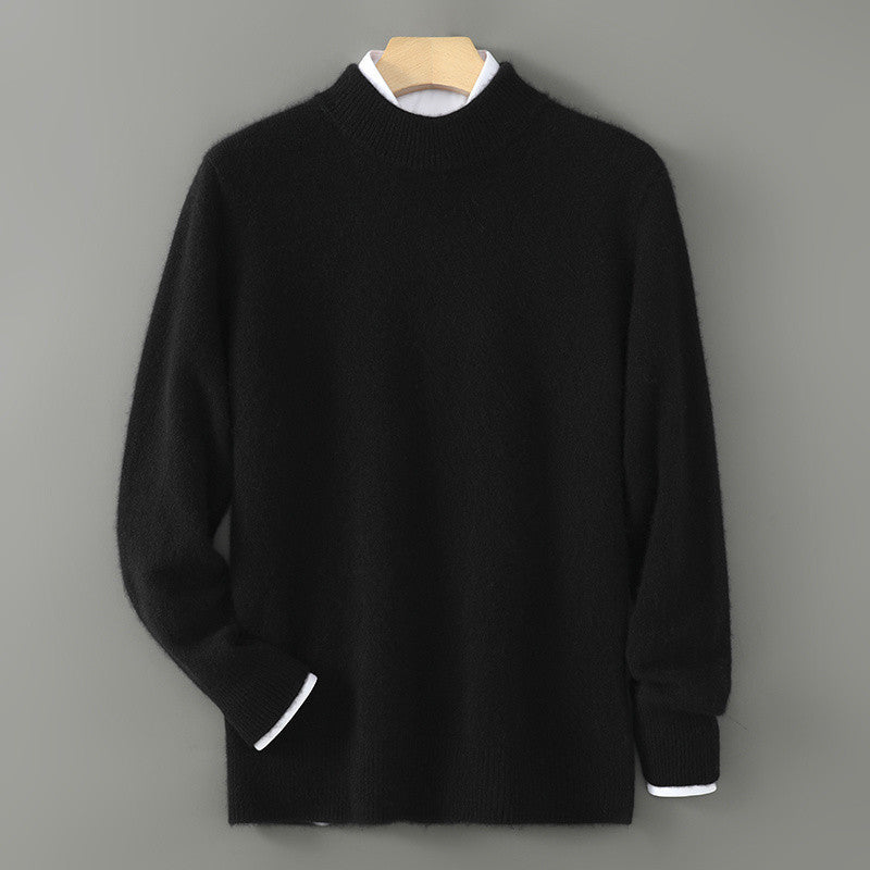 Louis Charpentier | Luxuriöser Herren-Wollpullover mit Fledermausärmeln 