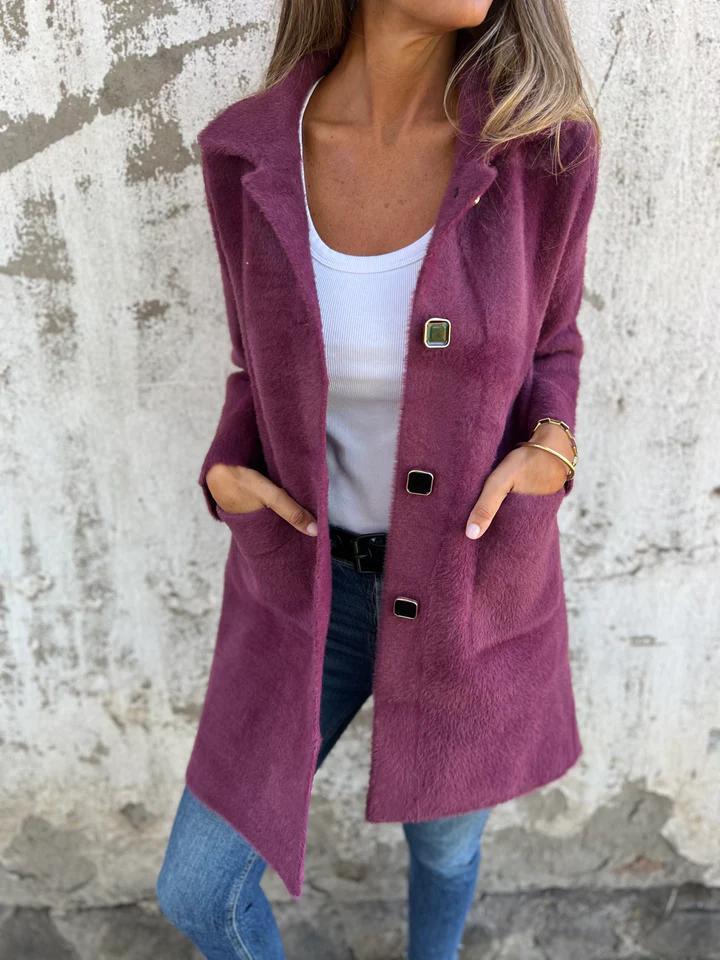 Marcia - Lässige Jacke mit Revers