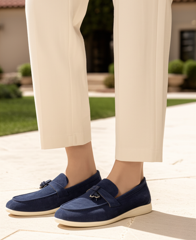 Lady Suede Loafers