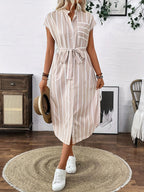 Sophie | Pinstripe Dress