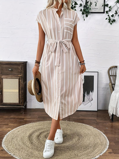Sophie | Pinstripe Dress