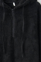 Warme fleece hoodie