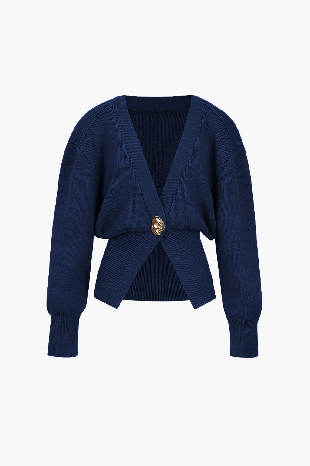 Florentina | Elegante Pullunderweste mit goldenem Knopf