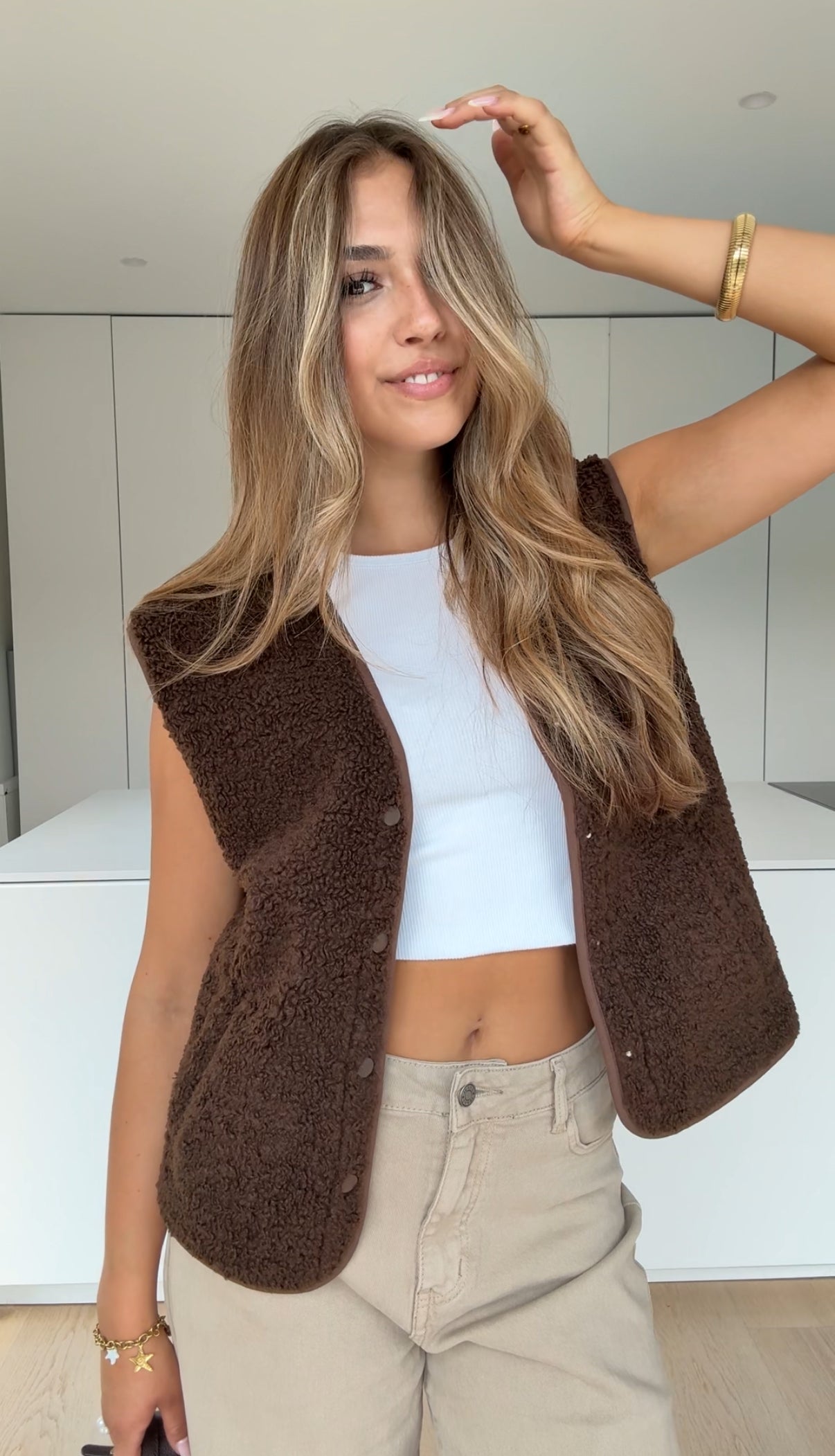 Julia | Teddy Bodywarmer