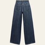 Noor™ | Trendy Twist Jeans with High Waist &amp; Relaxed Legs