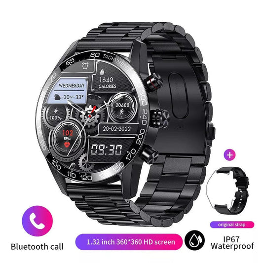 2024 New Smartwatch Sports waterproof | Bluetooth talking Smartwatch ECG + PPG 