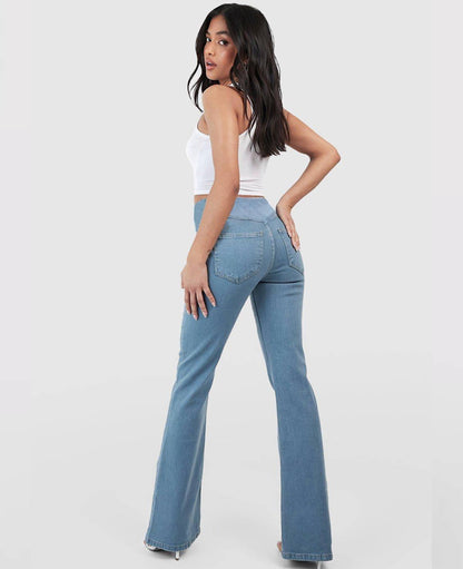 Tena™ | Stretchy Jeans with High Waist 