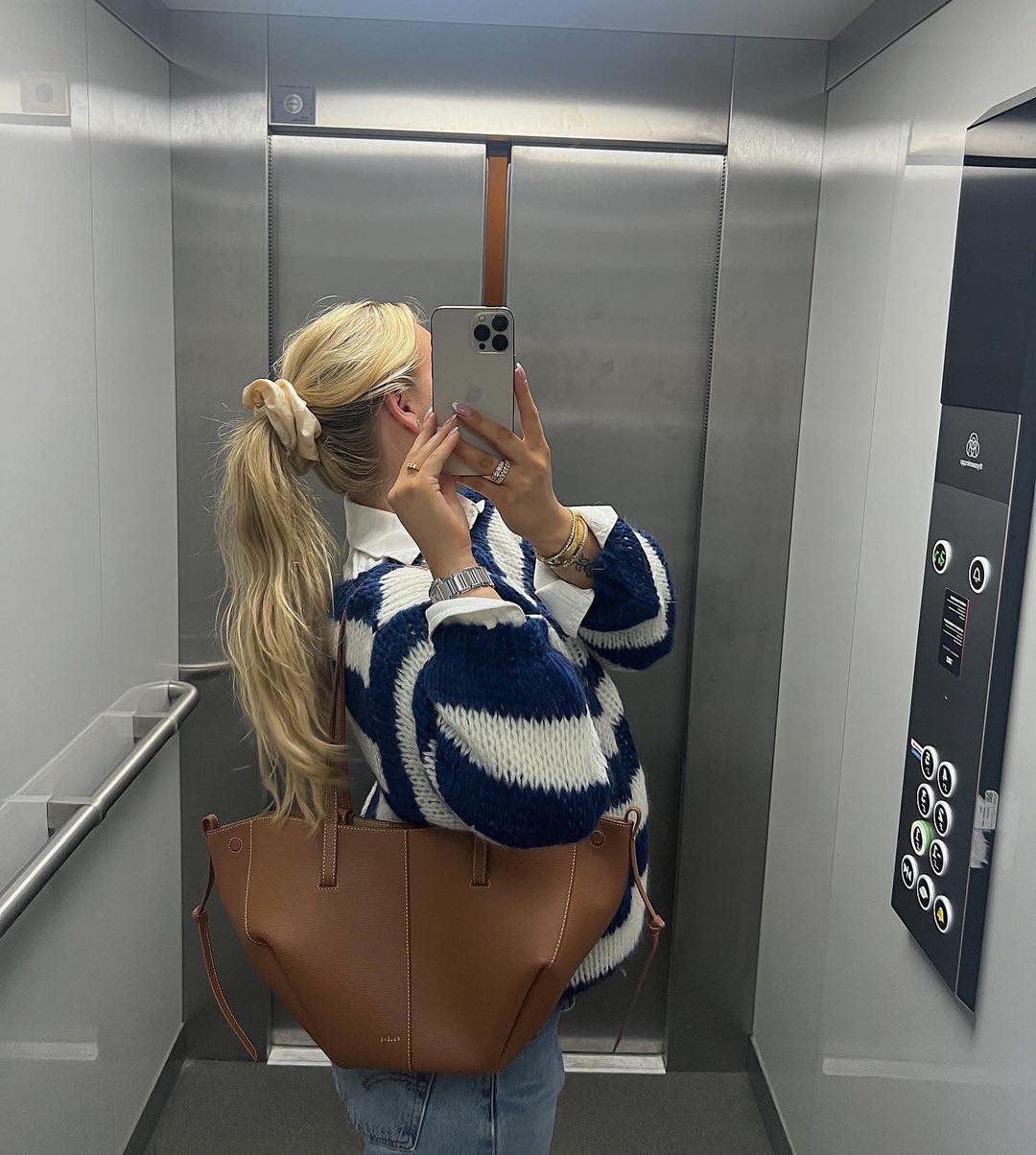 MAYA Olympia Knit - Navy
