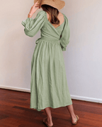Tana | French Dress with Ruffles and Sleeves