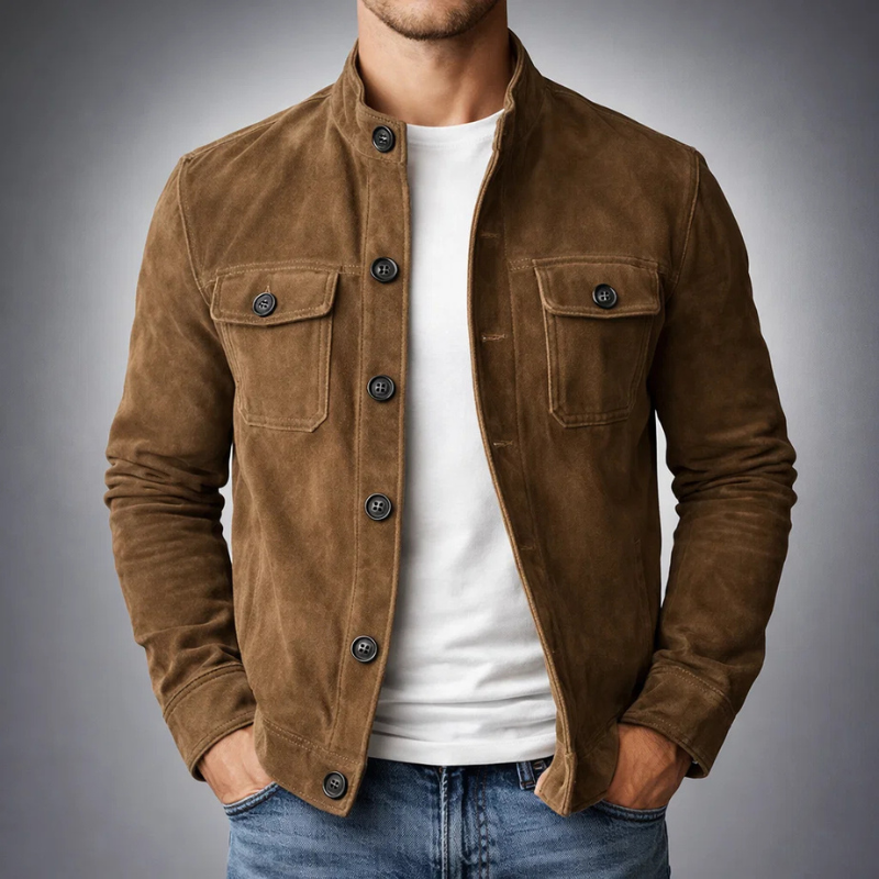 Daniël | Premium Wildlederjacke