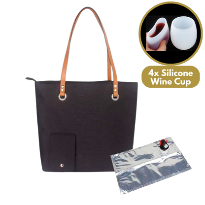 VinoFlow™ - Wine Dispenser Tote Bag