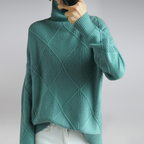 Mila™ | Luxuriöser Kaschmir-Rollkragenpullover