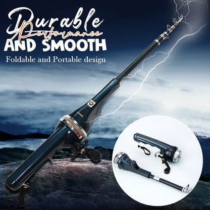 Telescopic Fishing Rod Kit 