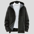 Levi™ | Gemütlicher Strickhoodie mit Reißverschluss
