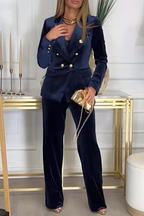 Nira | Chic Velvet Two-Piece Suit